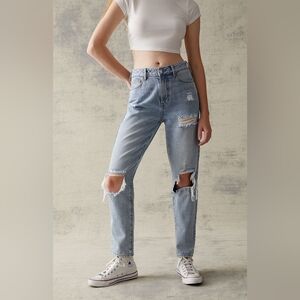 Pacsun Distressed Mom Jeans 27